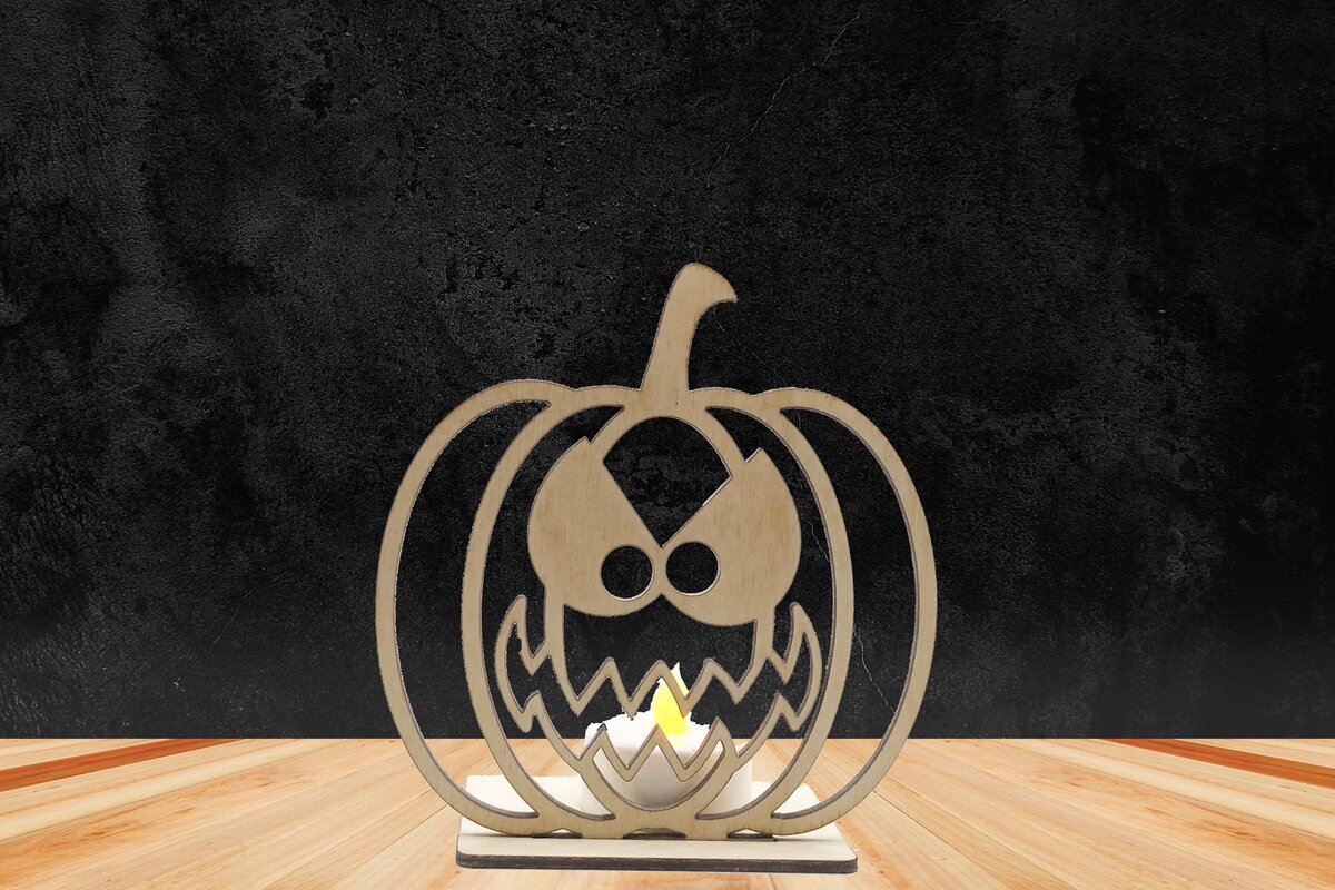 Intra απο ξύλο plywood 3mm-4mm πάχος – Φως τσαγιού κολοκύθας Δίασταση  20x20 cm INTRAFABR-39583731