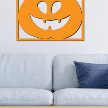 Intra απο ξύλο plywood 3mm-4mm πάχος –  κοπής με λέιζερ διακόσμηση τοίχου κολοκύθας 5 Δίασταση  40x30 cm INTRAFABR-78697266 - Image 3