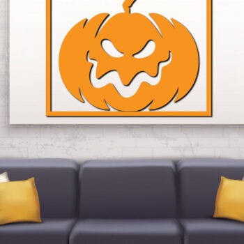 Intra απο ξύλο plywood 3mm-4mm πάχος – Διακόσμηση τοίχου κολοκύθας Πακέτο Cut Laser Δίασταση  40x30 cm INTRAFABR-74831552 - Image 14