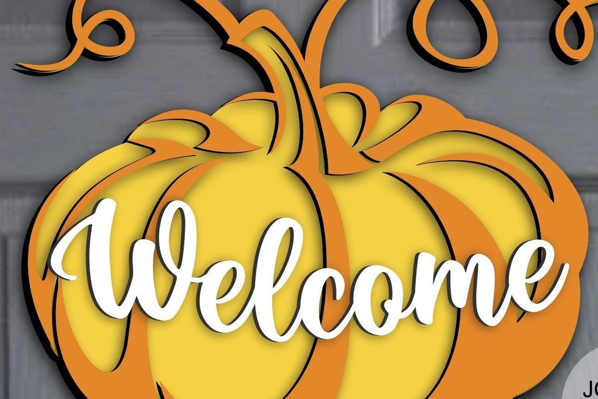 Intra απο ξύλο plywood 3mm-4mm πάχος – Αρχείο περικοπής Welcome Sign Δίασταση  40x30 cm INTRAFABR-32549605