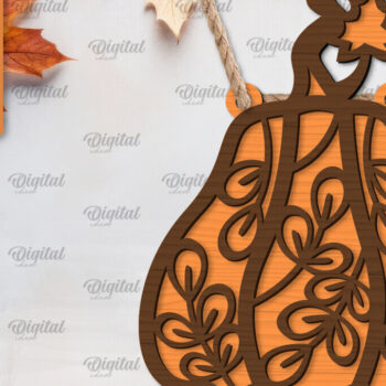 Intra απο ξύλο plywood 3mm-4mm πάχος – Πακέτο κοπής με λέιζερ διακοσμήσεις κολοκύθας Δίασταση 20x20 cm INTRAFABR-103942964 - Image 3