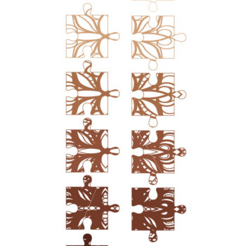 Intra απο ξύλο plywood 3mm-4mm πάχος – Αρχεία κοπής με λέιζερ πολλαπλών στρώσεων παζλ Δίασταση 20x20 cm INTRAFABR-12688805 - Image 5