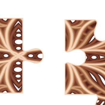 Intra απο ξύλο plywood 3mm-4mm πάχος – Αρχεία κοπής με λέιζερ πολλαπλών στρώσεων παζλ Δίασταση 20x20 cm INTRAFABR-12688805 - Image 6