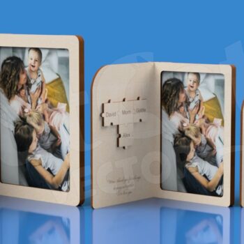 Intra απο ξύλο plywood 3mm-4mm πάχος – Πακέτο αρχείων παζλ φωτογραφιών Laser Δίασταση  20x20 cm INTRAFABR-121996399 - Image 3