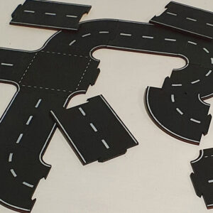 Intra απο ξύλο plywood 3mm-4mm πάχος – Puzzle Road για μοντέλα αυτοκινήτων Δίασταση  20x20 cm INTRAFABR-92586225