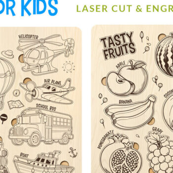 Intra απο ξύλο plywood 3mm-4mm πάχος – Σετ παζλ για παιδιά Αρχείο κοπής με λέιζερ Δίασταση  20x20 cm INTRAFABR-98526423 - Image 6