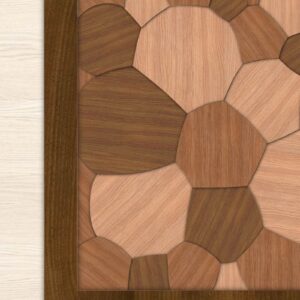 Intra απο ξύλο plywood 3mm-4mm πάχος – Puzzle,, Jigsaw Laser Δίασταση  20x20 cm INTRAFABR-10613972