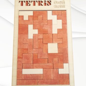 Intra απο ξύλο plywood 3mm-4mm πάχος – Παζλ Tetris Dxf Design Δίασταση  40x30 cm INTRAFABR-60162970 - Image 6