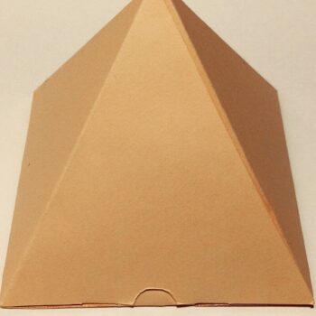 Intra απο ξύλο plywood 3mm-4mm πάχος – Κουτί πυραμίδας Δίασταση  20x20 cm INTRAFABR-33152607 - Image 3