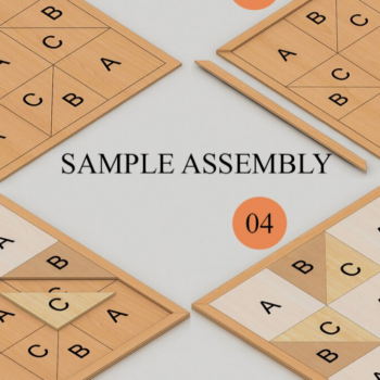 Intra απο ξύλο plywood 3mm-4mm πάχος – Μοτίβα μπλοκ παπλωμάτων 111 Δίασταση 20x20 cm INTRAFABR-118028450 - Image 3