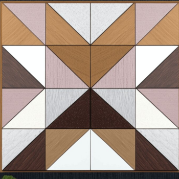 Intra απο ξύλο plywood 3mm-4mm πάχος – Quilt Blocks Bundle 272 Δίασταση  20x20 cm INTRAFABR-118685314 - Image 2