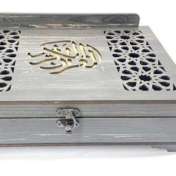 Intra απο ξύλο plywood 3mm-4mm πάχος – Στήριγμα κουτιού Quran, βάση Quran Δίασταση  20x20 cm INTRAFABR-38044857 - Image 3
