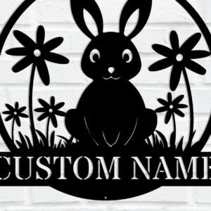 Intra απο ξύλο plywood 3mm-4mm πάχος –  επιγραφή Rabbit Δίασταση  20x20 cm INTRAFABR-114622601