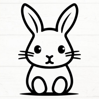 Intra απο ξύλο plywood 3mm-4mm πάχος – Rabbit, DXF, EPS, JPG, PNG Δίασταση  20x20 cm INTRAFABR-115722510 - Image 7