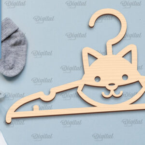 Intra απο ξύλο plywood 3mm-4mm πάχος – Κρεμάστρα μωρού Raccoon Δίασταση  20x20 cm INTRAFABR-99139317