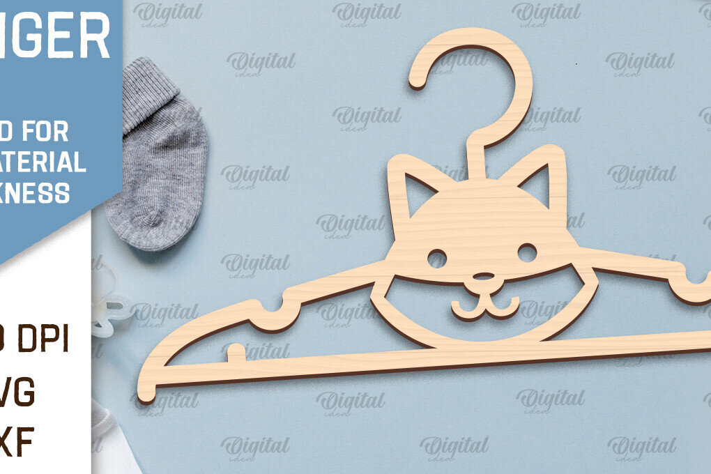 Intra απο ξύλο plywood 3mm-4mm πάχος – Κρεμάστρα μωρού Raccoon Δίασταση  20x20 cm INTRAFABR-99139317