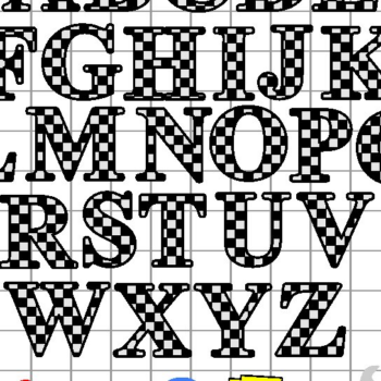 Intra απο ξύλο plywood 3mm-4mm πάχος – Race Car Alphabet 3D Δίασταση  20x20 cm INTRAFABR-100185286 - Image 2