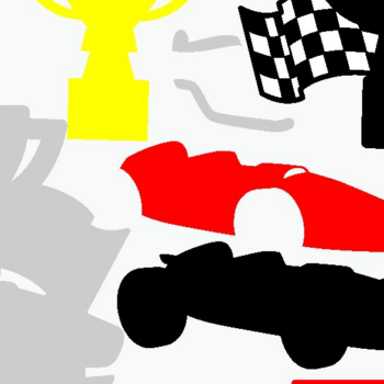 Intra απο ξύλο plywood 3mm-4mm πάχος – Race Car Cake Topper 3D Δίασταση  20x20 cm INTRAFABR-106010541 - Image 3