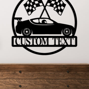 Intra απο ξύλο plywood 3mm-4mm πάχος –  πινακίδα προσαρμοσμένης ονομασίας αγωνιστικού αυτοκινήτου Δίασταση  20x20 cm INTRAFABR-106020914 - Image 2