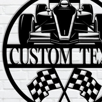 Intra απο ξύλο plywood 3mm-4mm πάχος –  πινακίδα προσαρμοσμένης ονομασίας αγωνιστικού αυτοκινήτου Δίασταση  20x20 cm INTRAFABR-106020819 - Image 1