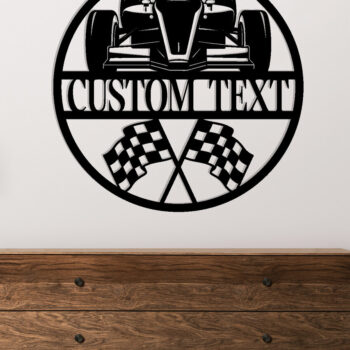 Intra απο ξύλο plywood 3mm-4mm πάχος –  πινακίδα προσαρμοσμένης ονομασίας αγωνιστικού αυτοκινήτου Δίασταση  20x20 cm INTRAFABR-106020819 - Image 2