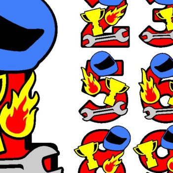 Intra απο ξύλο plywood 3mm-4mm πάχος – Race Car Numbers 3D Δίασταση  20x20 cm INTRAFABR-85300098 - Image 2