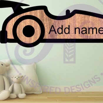 Intra απο ξύλο plywood 3mm-4mm πάχος – Πινακίδα ονόματος περίγραμμα αγώνων δύο επιπέδων Δίασταση  20x20 cm INTRAFABR-110705918 - Image 3