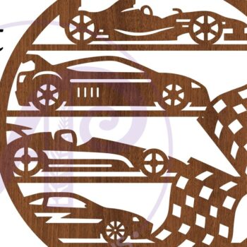 Intra απο ξύλο plywood 3mm-4mm πάχος – Πινακίδα τέχνης τοίχου αγωνιστικών αυτοκινήτων, Αρχείο. Διάνυσμα Δίασταση 40x30 cm INTRAFABR-80727778 - Image 4