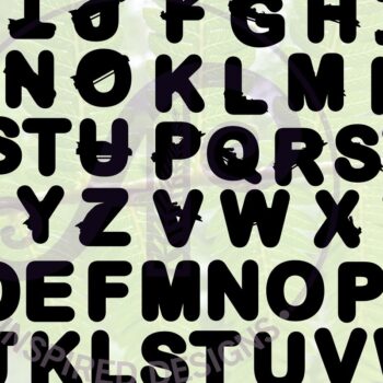 Intra απο ξύλο plywood 3mm-4mm πάχος – Πακέτο αλφαβήτου Racing Car Letters 78SVG Δίασταση  20x20 cm INTRAFABR-67960790 - Image 6