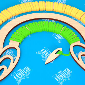 Intra απο ξύλο plywood 3mm-4mm πάχος – Rainbow Craft Kit Bundle | Μακραμέ | CNC Δίασταση  20x20 cm INTRAFABR-103049785 - Image 5