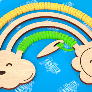 Intra απο ξύλο plywood 3mm-4mm πάχος – Rainbow Craft Kit Bundle | Μακραμέ | CNC Δίασταση  20x20 cm INTRAFABR-103049785 - Image 10