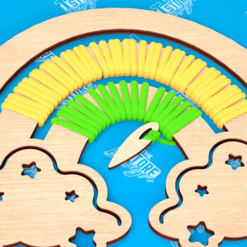 Intra απο ξύλο plywood 3mm-4mm πάχος – Rainbow Craft Kit | Είδη χειροτεχνίας | CNC Δίασταση  20x20 cm INTRAFABR-103048747 - Image 1