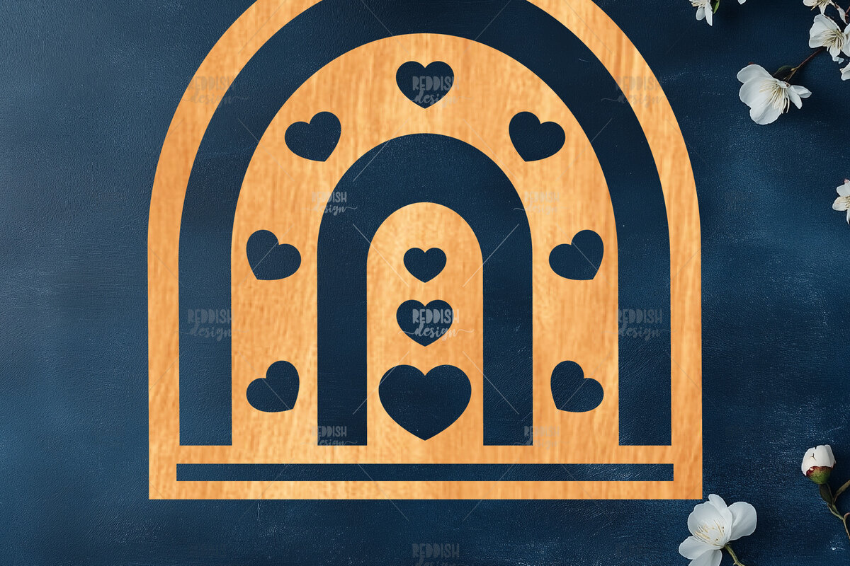 Intra απο ξύλο plywood 3mm-4mm πάχος – Rainbow Macrame Holder Δίασταση  20x20 cm INTRAFABR-119877838