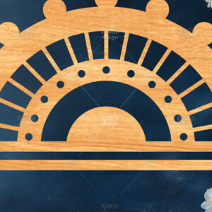 Intra απο ξύλο plywood 3mm-4mm πάχος – Rainbow Macrame Holder Δίασταση  20x20 cm INTRAFABR-119877867