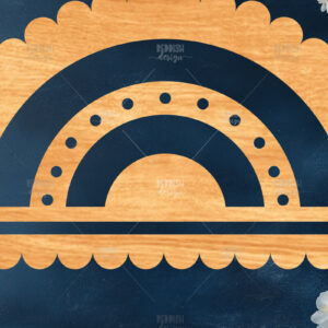 Intra απο ξύλο plywood 3mm-4mm πάχος – Rainbow Macrame Holder Δίασταση  20x20 cm INTRAFABR-119877879