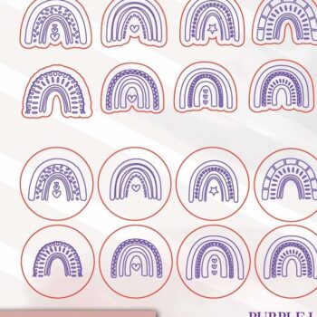 Intra απο ξύλο plywood 3mm-4mm πάχος – Rainbow Paint Kit Δίασταση 20x20 cm INTRAFABR-75552012 - Image 2