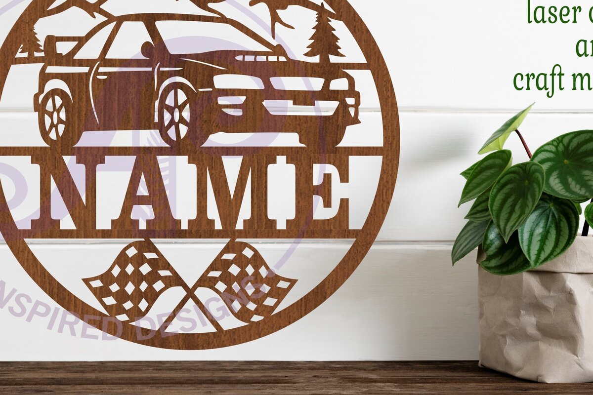 Intra απο ξύλο plywood 3mm-4mm πάχος – Πινακίδα ονόματος αυτοκινήτου Rally Δίασταση  20x20 cm INTRAFABR-79046905