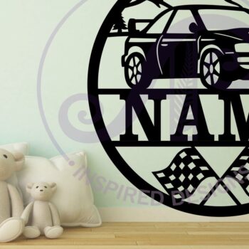 Intra απο ξύλο plywood 3mm-4mm πάχος – Πινακίδα ονόματος αυτοκινήτου Rally Δίασταση  20x20 cm INTRAFABR-79046905 - Image 4