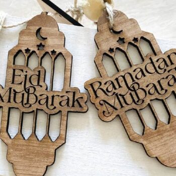 Intra απο ξύλο plywood 3mm-4mm πάχος – Ετικέτες δώρων για το Ραμαζάνι και το ESvg Δίασταση 20x20 cm INTRAFABR-73141224 - Image 1