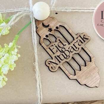 Intra απο ξύλο plywood 3mm-4mm πάχος – Ετικέτες δώρων για το Ραμαζάνι και το ESvg Δίασταση 20x20 cm INTRAFABR-73141224 - Image 4