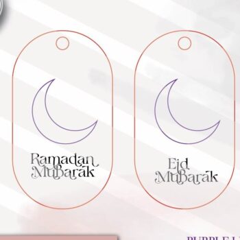 Intra απο ξύλο plywood 3mm-4mm πάχος – Ετικέτες δώρων για το Ραμαζάνι και το ESvg Δίασταση 20x20 cm INTRAFABR-73133941 - Image 2