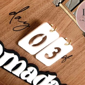 Intra απο ξύλο plywood 3mm-4mm πάχος – Ημερολόγιο Ραμαζάνι Δίασταση  20x20 cm INTRAFABR-73205012 - Image 8