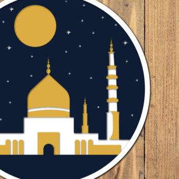 Intra απο ξύλο plywood 3mm-4mm πάχος – Αρχείο 3d Paper Cut Ramadan Kareem Δίασταση  20x20 cm INTRAFABR-118586588 - Image 1