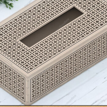 Intra απο ξύλο plywood 3mm-4mm πάχος – Κουλούρι με διακοσμητικό κουτί από ζαχαροκάλαμο από μπαστούνι Δίασταση  20x20 cm INTRAFABR-91935564 - Image 1