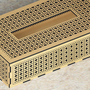 Intra απο ξύλο plywood 3mm-4mm πάχος – Κουλούρι με διακοσμητικό κουτί από ζαχαροκάλαμο από μπαστούνι Δίασταση  20x20 cm INTRAFABR-91935564 - Image 3