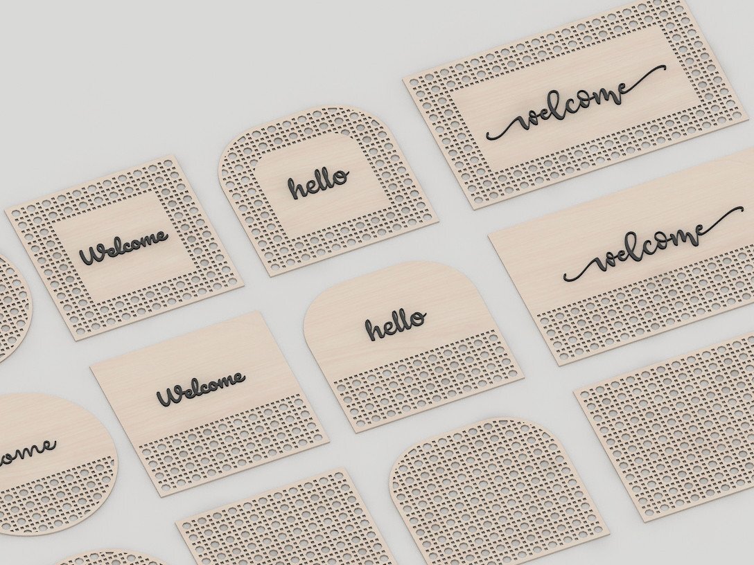 Intra απο ξύλο plywood 3mm-4mm πάχος – Κρεμαστό αρχείο τοίχου για διακόσμηση σπιτιού από μπαστούνι μπαστούνι Δίασταση  40x30 cm INTRAFABR-41628199