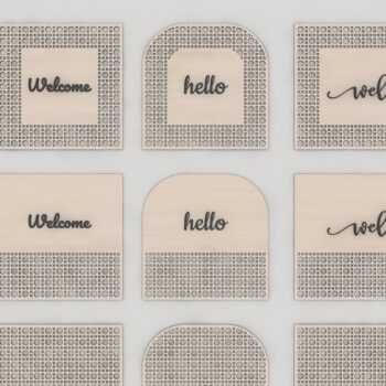 Intra απο ξύλο plywood 3mm-4mm πάχος – Κρεμαστό αρχείο τοίχου για διακόσμηση σπιτιού από μπαστούνι μπαστούνι Δίασταση 40x30 cm INTRAFABR-41628199 - Image 2