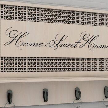 Intra απο ξύλο plywood 3mm-4mm πάχος – Μπρελόκ - Κρεμάστρα Μπρελόκ Δίασταση 5x5 cm INTRAFABR-41643294 - Image 2