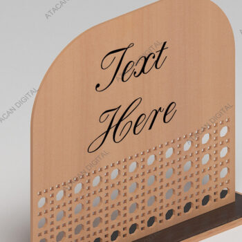 Intra απο ξύλο plywood 3mm-4mm πάχος – Υποστηρικτικό σετ μοτίβων από μπαστούνι μπαστούνι Δίασταση  20x20 cm INTRAFABR-68567942 - Image 8