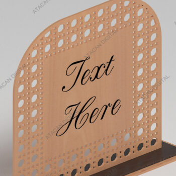 Intra απο ξύλο plywood 3mm-4mm πάχος – Υποστηρικτικό σετ μοτίβων από μπαστούνι μπαστούνι Δίασταση  20x20 cm INTRAFABR-68567942 - Image 11